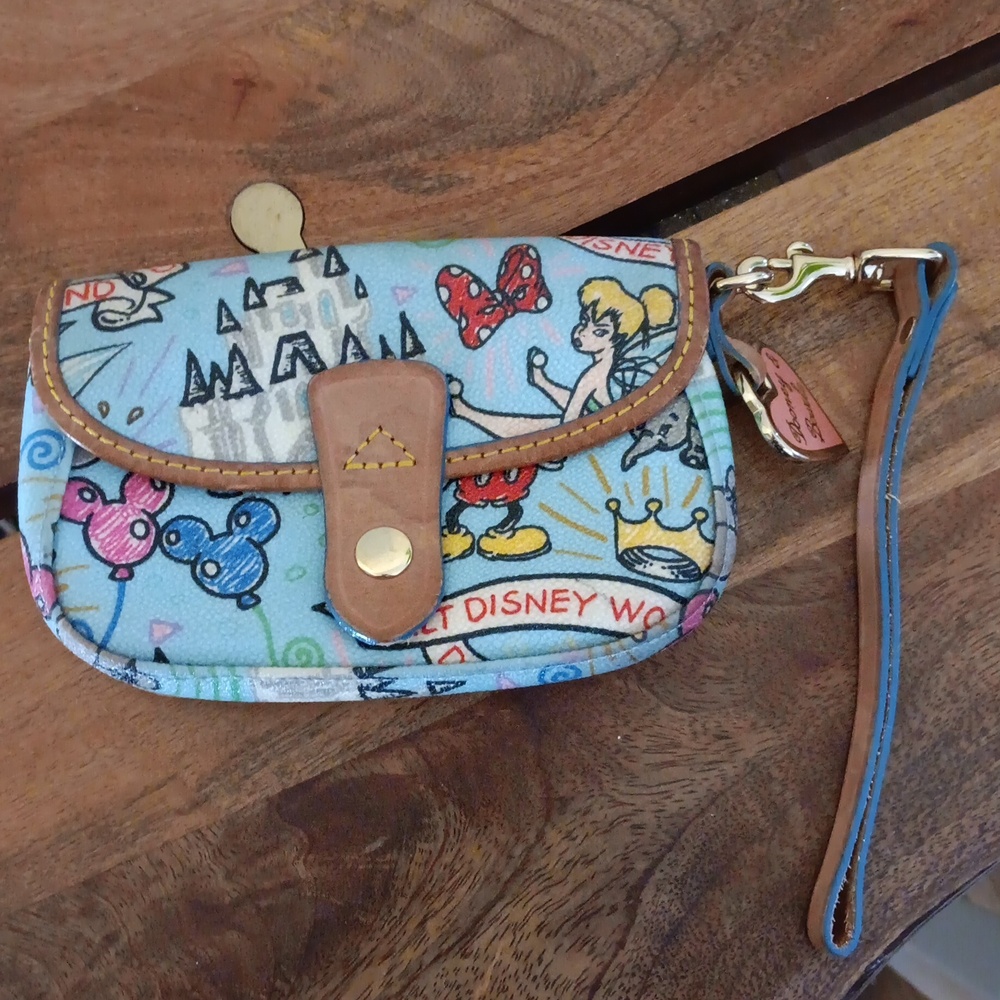 Disney Parks Rare Disney World Dooney & Bourke Wristlet
